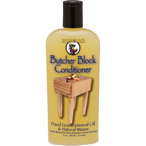 howard butcher block oil and conditioner